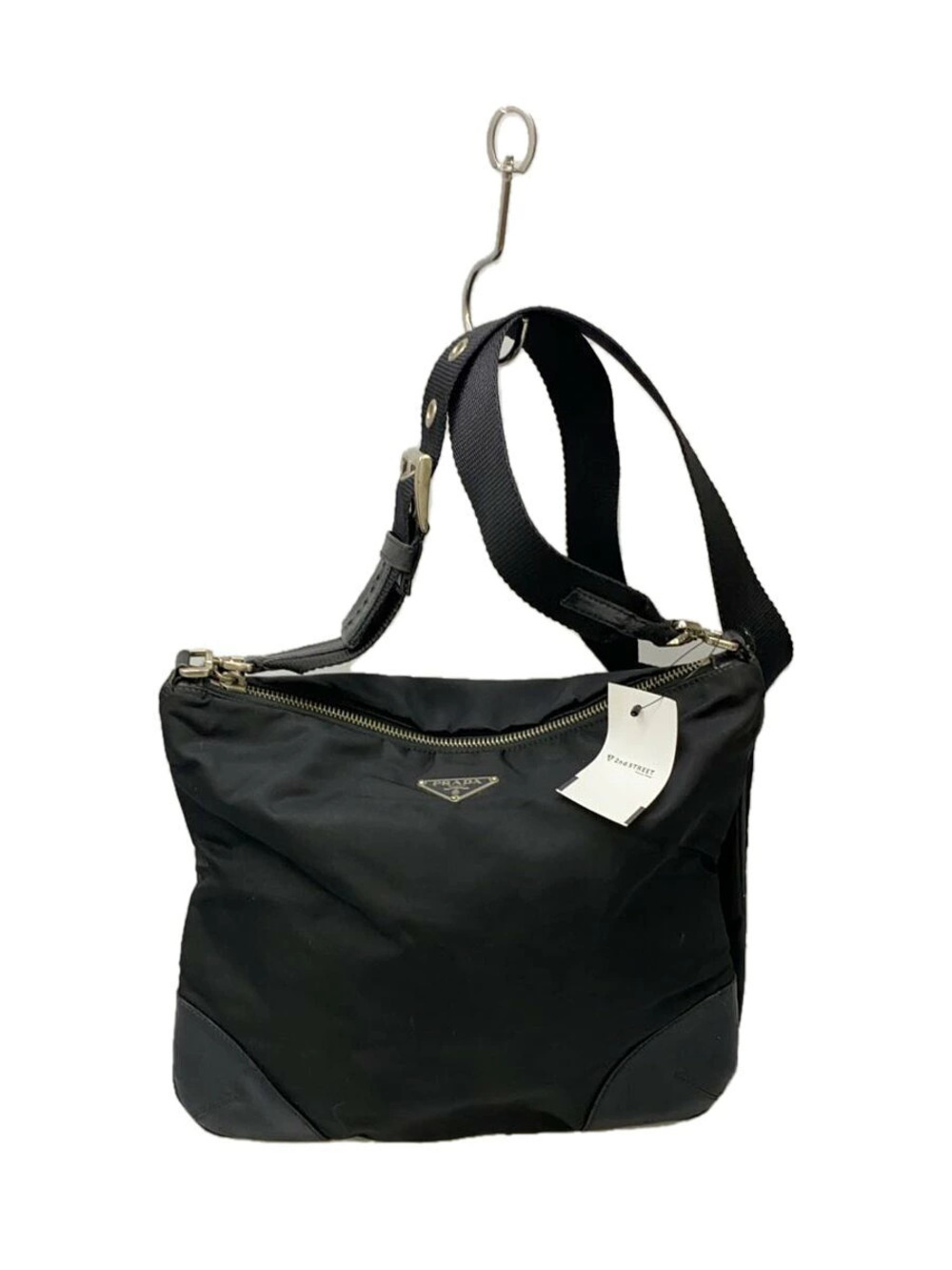 Prada Tessuto Crossbody Bag Black